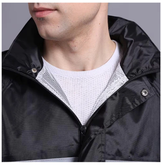 Impermeable reforzado con reflectivos SN-1357