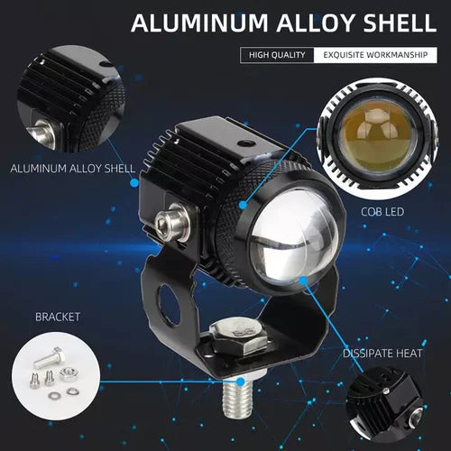 Mini proyector de luz para moto 1pcs HW-MTSD-199