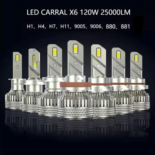 Led Carall X6 120w 25000lm