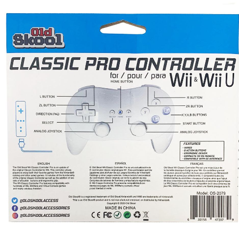 Control clásico para wii