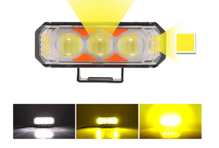 Proyector luz policial triple lupa OP-GZD31753