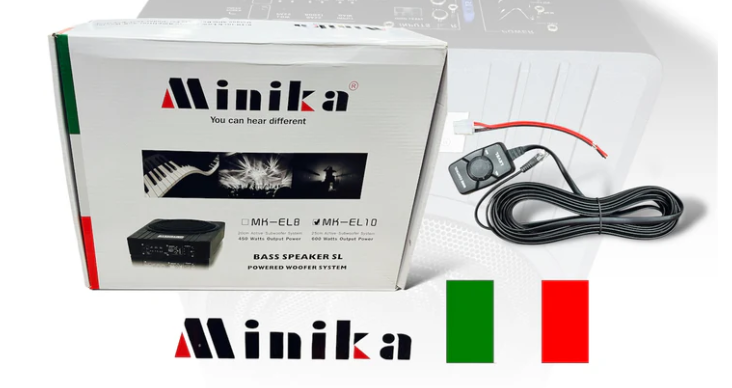 Bajo amplificado slim 8" MINIKA MK-EL8