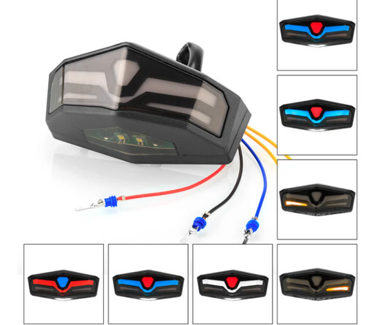 Luz de stop con direccionales para moto de enduro HW-MTWD-279