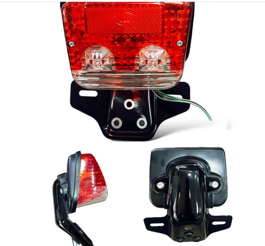 Porta placa con luz de Stop para moto HW-MTWD-275