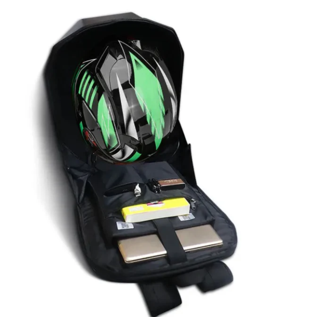 Mochila para motociclista con ojos led HX-LEDB-2401