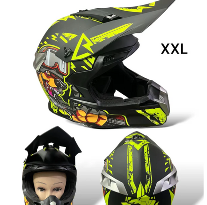 Casco para motocross varios diseños HX-HD807