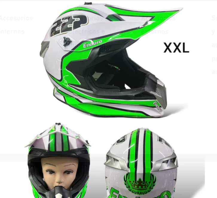 Casco para motocross varios diseños HX-HD807