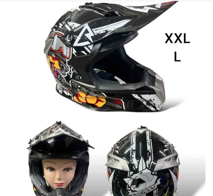 Casco para motocross varios diseños HX-HD807