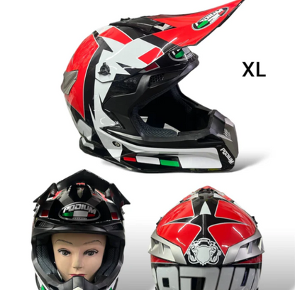 Casco para motocross varios diseños HX-HD807