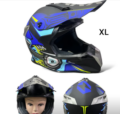 Casco para motocross varios diseños HX-HD807