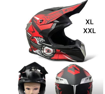 Casco para motocross varios diseños HX-HD807