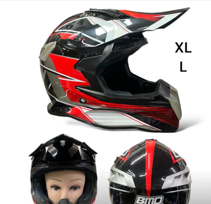 Casco para motocross varios diseños HX-HD807