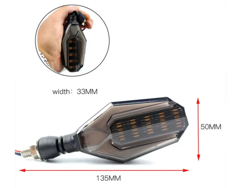 Luces direccionales para moto CY-ZXD001