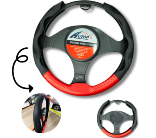 Protector de volante tipo C con fibra TH-ZD-202410