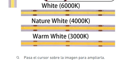 Cinta LED COB 480leds/M 5 metros 12V CY-4604