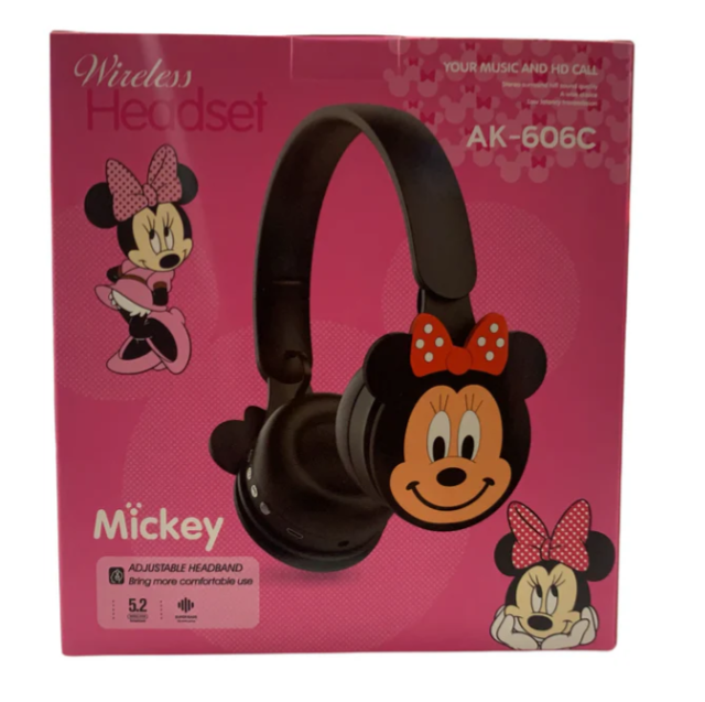 Audifono Bluetooth Minnie AK-606C/23-0575