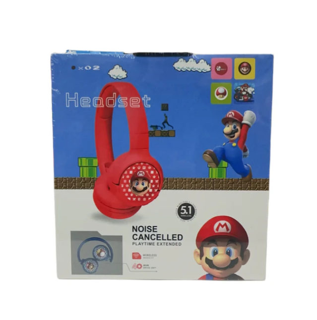 Audífono Bluetooth Mario bros 23-0504