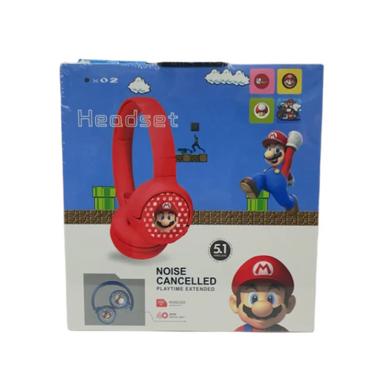 Audífono Bluetooth Mario bros 23-0504