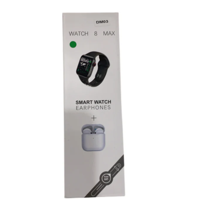 Kit audífono y reloj smart watch DM03