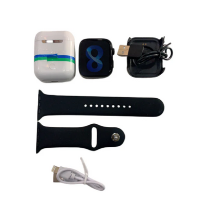 Kit audífono y reloj smart watch DM03