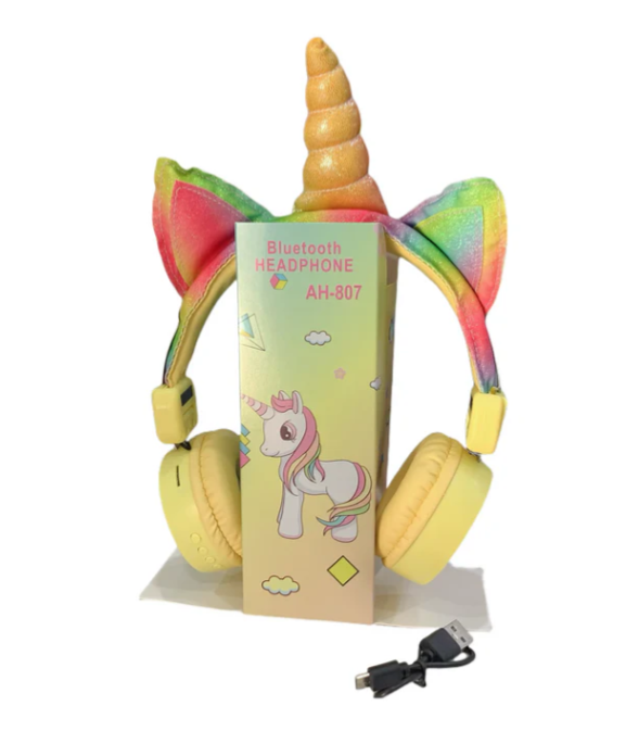 Audífonos unicornio Bluetooth AH-807