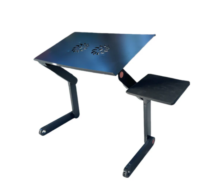 Mesa flexibilidad Para Laptop Con Ventiladora 42X26.5CM T8