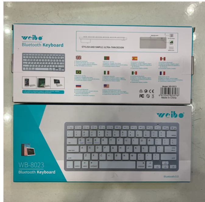 Teclado Bluetooth WE-8023