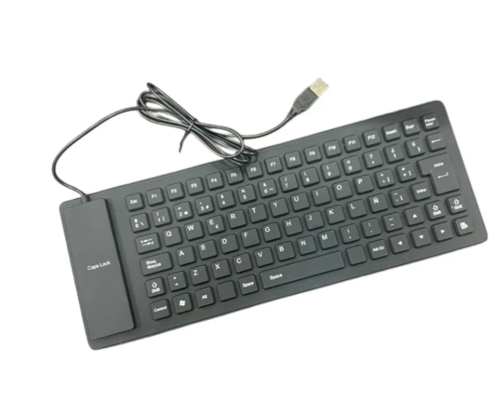 Teclado goma flexible 85