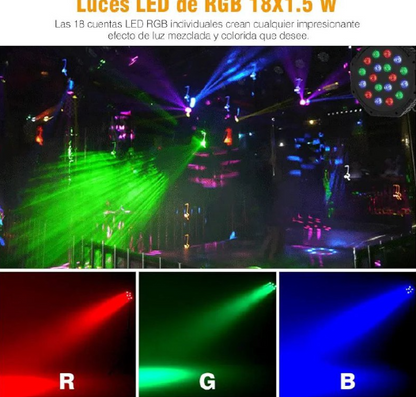 Tacho 18 leds DMX