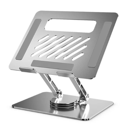 Soporte giratorio de aluminio para tablet