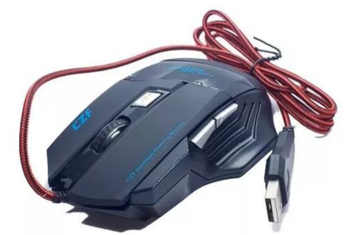 Mouse gamer óptico LED RGB T6