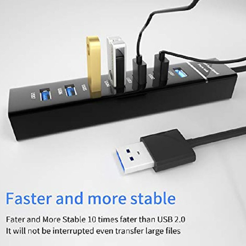 Hub USB 3.0 7 puertos