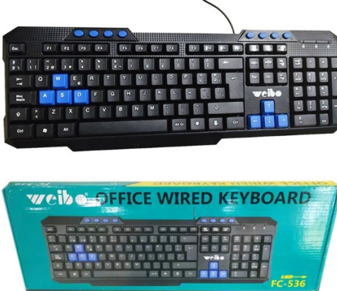 TECLADO MULTIMEDIA  FC-536