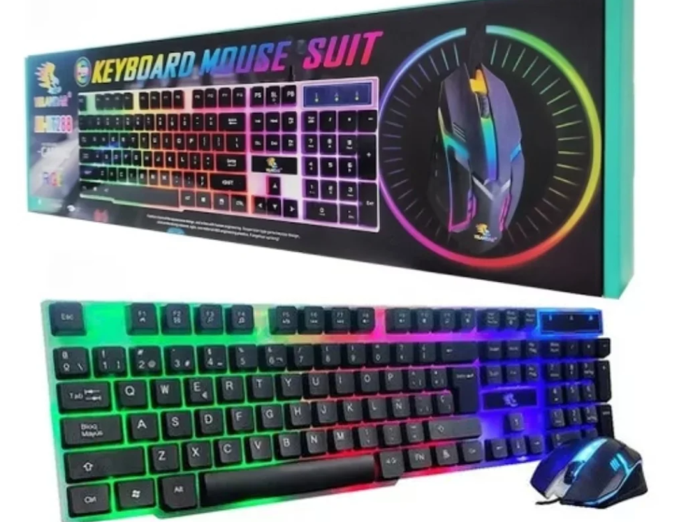 TECLADO GAMER +MOUSE  JX-KT288