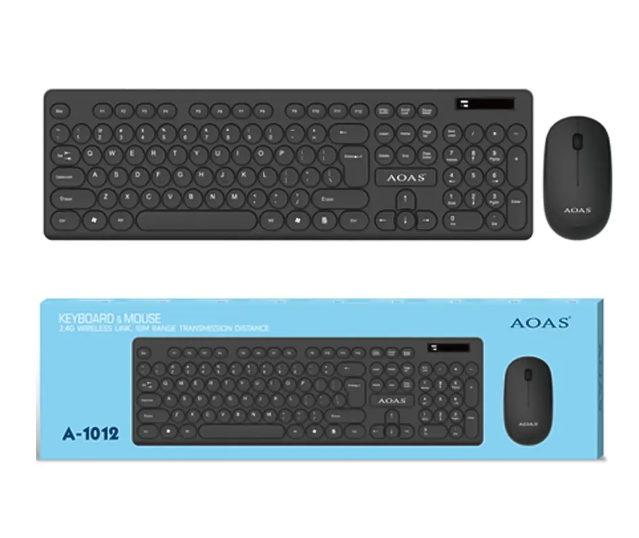 TECLADO  mas MOUSE  A-1012