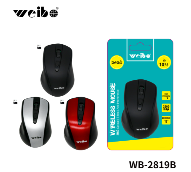 MOUSE INALAMBRICO  A PILAS  RF-2819-20B