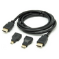 HDMI 3 EN 1  MINI Y MICRO  KY-H01