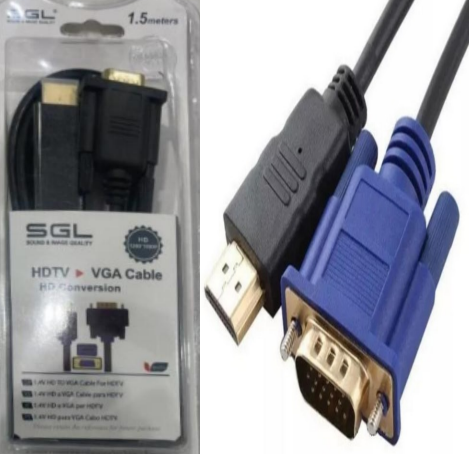 CABLE DE HDMI A VGA DE 1.50M