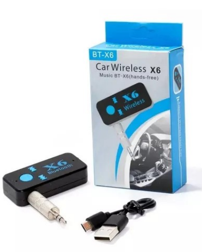 RECEPTOR BLUETOOTH PARA CARRO  BT-X6