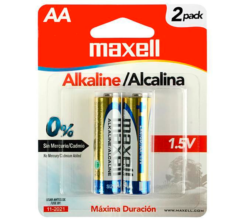 PILA MAXELL  AA ALCALINA  LR6-2BP