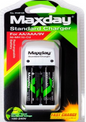 CARGADOR MAXDAY   CON PILAS AAX2   1104