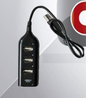 USB HUB 2.0  4 PUERTOS  17765-107