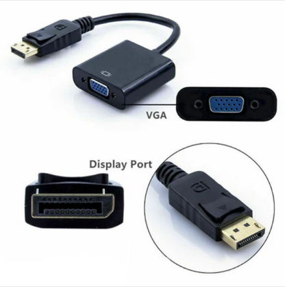 ADAPTADOR DE DISPLAY PORT A VGA  TP5