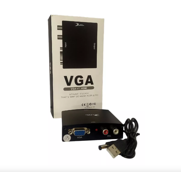 CONVERTIDOR DE VGA A HDMI  CON AUDIO 17765-106