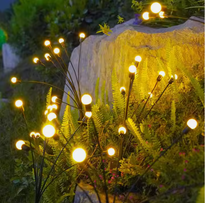 Adorno solar para jardin, lámparas solares para exteriores