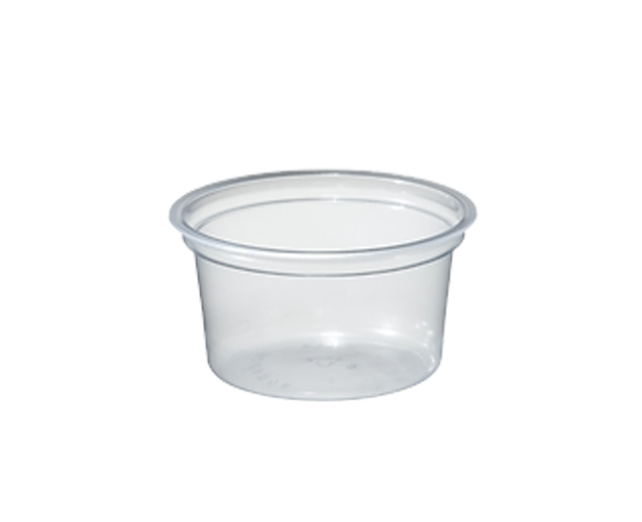 VASO SALSERO BOPP 3.5 OZ TRANSP X 50 UNDS