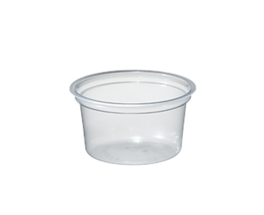 VASO SALSERO BOPP 3.5 OZ TRANSP X 50 UNDS