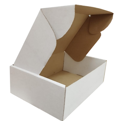 Cajas de cartón blanco para torta