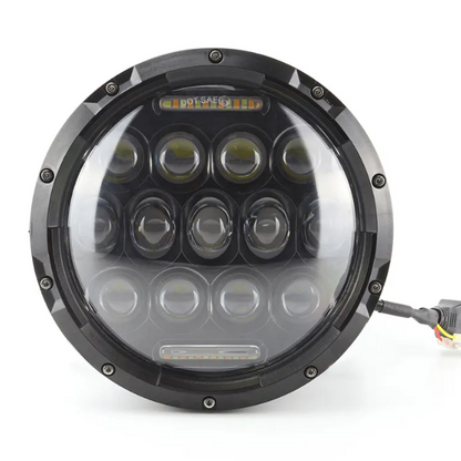 Faro led redondo 7" H4