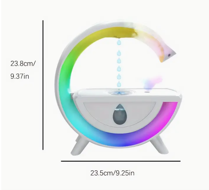 Humificador mas parlante mas luz led rgb